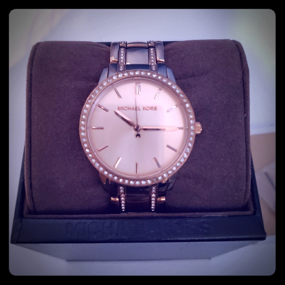 Michael Kors Rose Gold Watch